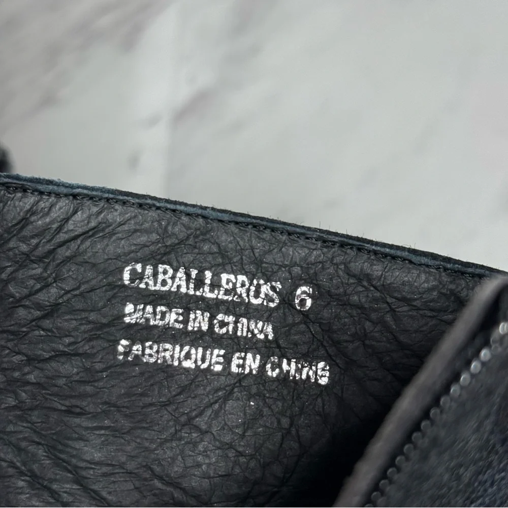 Jeffrey Campbell Caballeros Black Western Boot 6